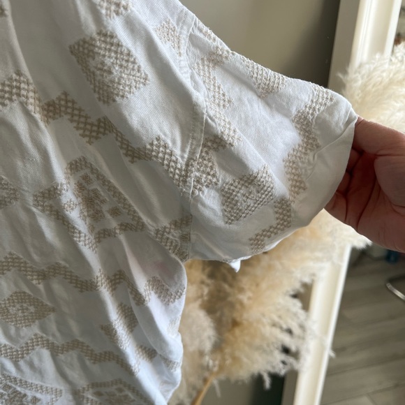 Wilfred White/Cream Patterned Top - L - Picture 4 of 7